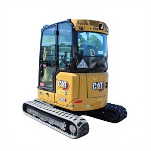 Excavadora de cadenas JCB 8008 de segunda mano, año 2012, micro mini excavadora compacta de 1 tonelada con cucharón repintado - Product Image 1