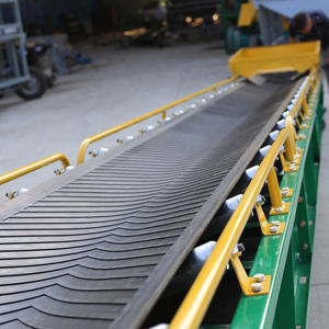 Üretim tesisi polivinil klorür malzeme konteyner yükleme/boşaltma sıralama için elektrikli teleskopik konveyör bant - Product Image 4