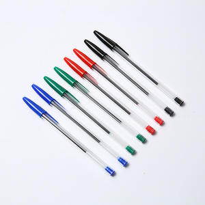 Cheap Plastic Eco Friendly Ink Ballpoint <b>Pen</b> Plastic <b>Pens</b> High Quality Low Price 0.7mm Chain Store Dollar Ball <b>Pens</b> - Product Image 1