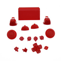 Contrôleur R2 L2 R1 L1 Déclencheur Touchpad Couleurs Boutons Transparents Mod Kit Pièces pour PlayStation 4 PS4 Pro JDS-040