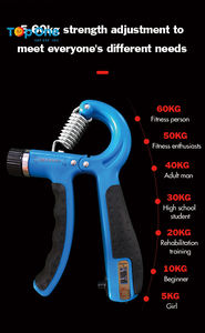 TopOne Poignée Réglable Muscle Workout Counter Gym Fitness Doigt Renforceur Main Grip - Product Image 2