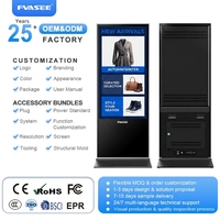 Pantallas de visualización y señalización digital de 55 pulgadas con paso de píxel de 6mm para publicidad en tiendas minoristas, reproductor multimedia y monitores de software
