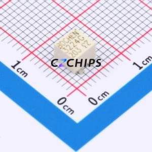 Résistance/potentiomètre réglable 3224G-1-203E SMD-3P, résistance 4,8x4,8 mm 20 kOhm 10% 250 mW - Product Image 1