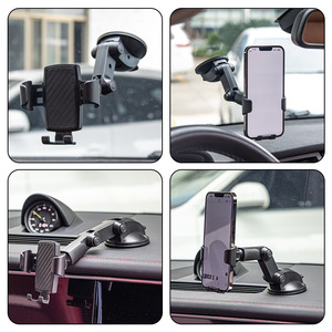 Soporte para teléfono de coche, tipo ventosa, soporte de navegación para coche para consola central, soporte para coche, soporte para teléfono por gravedad para salpicadero - Product Image 4