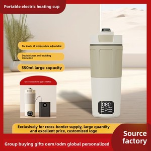 غلاية كهربائية محمولة بسعة كبيرة عالمية بجهد عريض للسفر USB كوب من النوع C للاستخدام المنزلي عبر الحدود - Product Image 6