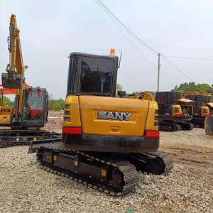 รถขุดไฮดรอลิก SANY SY60C มือสอง พร้อมเครื่องยนต์และปั๊มเป็นส่วนประกอบหลัก น้ำหนักใช้งาน 6 ตัน - Product Image 4