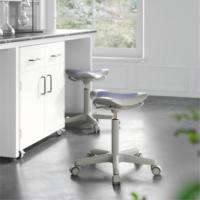 Chaise de bureau ergonomique à bascule et réglable en hauteur, antidérapante, pour conférence et table de bar, idéale pour le travail debout