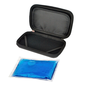 OEM ODM Diabetic Portable Waterproof Shockproof Pu Leather Foldable Eco-Friendly Ice Pack Travel Insulin Pen Cooler Bag Letter - Product Image 5
