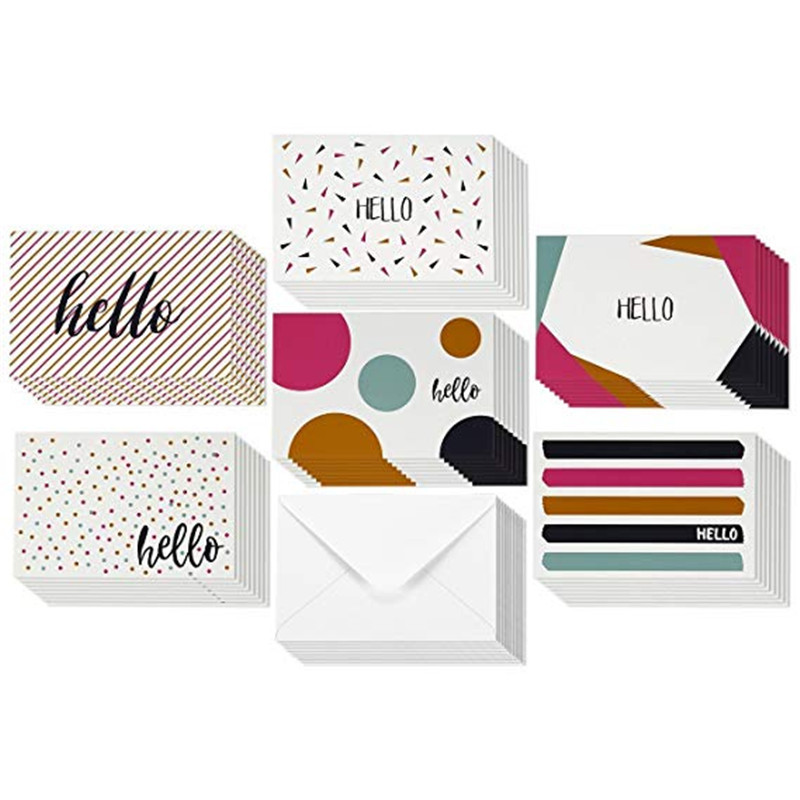 Élégant blanc et rose couleur beau papier d'invitation de mariage bijoux cartes emballage cadeau enveloppes