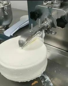 Sanhe otomatik 2 meme tiramisu doğum günü pastası krem serpme buzlanma makinesi parti kek buzlanma dekorasyon makinesi