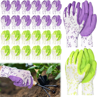 Gants de jardinage durables en mousse de latex enduite, résistants aux perforations et imperméables, pour le désherbage, le creusement et la plantation – Vente directe usine