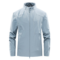 Servicio OEM Personalizado, Chaqueta Softshell Impermeable Casual de Invierno para Hombre, Cortavientos Transpirable con Capucha, Cierre Frontal con Cremallera, Logotipo, Ropa de Trabajo Ligera