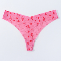 Sous-vêtements pour femmes en gros OEM, logo personnalisé, taille fine, grande taille, string, culotte pour jeune fille, style quotidien, sans couture, taille basse