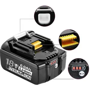 18V 5.0Ah BL1850B Battery Replacement For Cordless Power Tools Battery BL1830 BL1840 BL1850B-2 BL1845 BL1815 BL1820 BL1860B LXT-