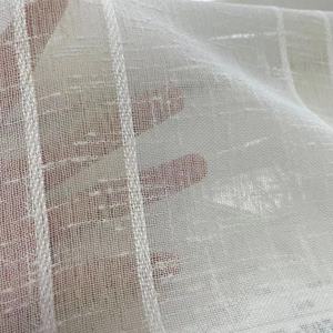 Простая элегантная прозрачная ткань для занавесок из прозрачного полиэстера с защитой от солнечного света для гостиной - Product Image 3