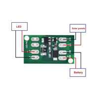 Module de Contrôle de Charge Solaire Automatique 3.2V 3.7V 4V 11.1V 12V pour Panneau Solaire et Batterie - Carte de Circuit de Contrôle HW-150