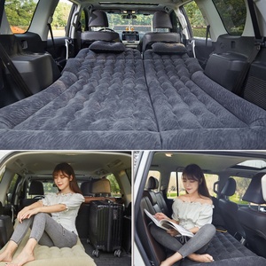 Matelas Gonflable en PVC Floqué pour Camping et Voyage – Lit d'Appoint Gonflable pour Voiture - Product Image 2