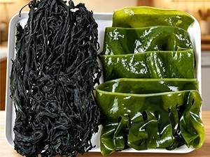 สาหร่ายวากาเมะแห้งแบบใบเต็ม 100 กรัมต่อกล่อง ผักทะเลธรรมชาติสำหรับทำอาหาร ซุป สลัด - Product Image 5