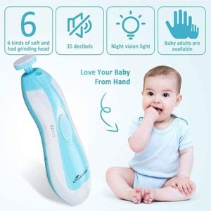 Cortauñas Eléctrico Seguro para Bebés con Luz, Kit de Cuidado de Uñas, Pulido y Recorte, Funciona con Batería - Product Image 3