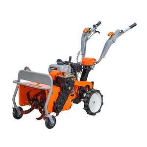 Desmalezador de gasolina de cuatro accionamientos, pequeño hogar, multifuncional, campo de maíz, huerto, cortacésped autopropulsado, cortacésped manual - Product Image 3