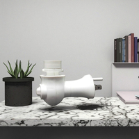 Support de lampe enfichable Guangli 076A, style américain, en PBT, pour lampe de nuit à sel, avec prise E12, certifié ETL