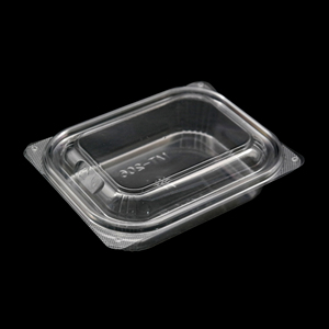 Couvercle rectangulaire en PET pour micro-ondes, transparent, sans BPA, pour aliments, 173x135mm - Product Image 2