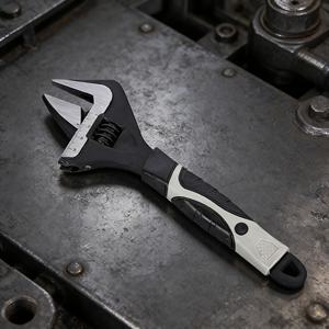 Conjunto de Chaves Ajustáveis em Aço Carbono com Cabo Antiderrapante para Reparos Automotivos, Hidráulicos e Domésticos 6 polegadas 8 polegadas 10 polegadas - Product Image 1