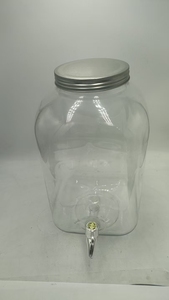 Plástico PET de grado alimenticio 4.4L Botella de agua fría Jugo Bebida Pot Se puede personalizar LOGO - Product Image 2