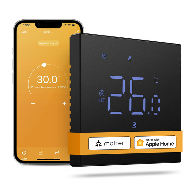 Discounts AVATTO Tuya WiFi Electric Floor Heating Water Heating Gas Boiler Thermostat with Google Home Alexa Matter Thermostat