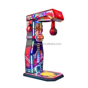 Coin-Operated Power Punch Boxing Arcade <b>Machine</b> Redemption Game with English Support 110V/220V Compatible for <b>Amusement</b> Centers - Product Image 2