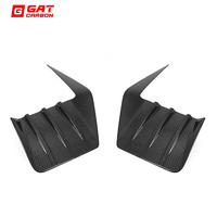 G87 M Performance Splitter de pare-chocs arrière en fibre de carbone sèche pour BMW M2 G87, Canards de pare-chocs latéraux, Panneaux de protection, Kits carrosserie