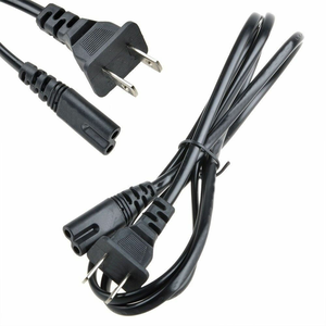 อุปกรณ์เสริมคอนโซลเกมสายไฟ AC สำหรับ PS4 1.8 ม. 2 ขาสายไฟสำหรับเอกซ์บอกซ์/<span class=keywords><strong>PS2</strong></span>/PS3/PS4 คอนโทรลเลอร์อะแดปเตอร์สาย AV - Product Image 3