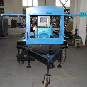 Groupe électrogène mobile sur remorque 50 kW 1500 tr/min Démarrage électrique 12 V Alimenté au diesel Pour utilisation en extérieur - Product Image 1
