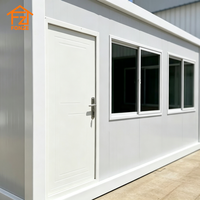 Conteneur Démontable Préfabriqué à Installation Rapide, Style Minimaliste et Moderne, Personnalisable pour Atelier et Salle à Manger