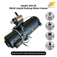OkyRie WH-35 10-35KW Kabinenheizung Flüssigkeitsheizgerät IOS Android App-Steuerung Industrielle Vibrationsresistente GSM-Heizung