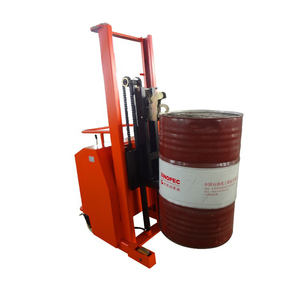 Empileur de fûts semi-électrique Huize 500 kg avec moteur 1,6 kW, capacité 55 L, en acier inoxydable, élévateur de fûts motorisé 1600 mm à utilisation facile - Product Image 1