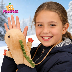 Marionetas de Mano de Peluche Personalizadas de Fábrica, Lindos Guantes de Personajes de Dibujos Animados, Algodón PP Súper Suave, Navidad - Product Image 1