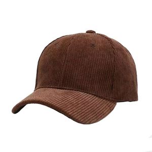 Gorro de Béisbol de Pana para Otoño/Invierno, con Logotipo Personalizado, Gorro Deportivo de Pana, de Ala Ancha, Unisex - Product Image 1