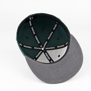 Casquettes de baseball en laine mélangée brodées sur mesure TCAP Chine ODM, casquettes ajustées pour le sport - Product Image 5