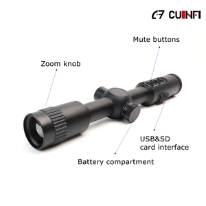 TGSX - Haute sensibilité - Alliage d'aluminium - Étanche - Objectif 25 mm/35 mm/50 mm - <span class=keywords><strong>Vision</strong></span> nocturne thermique 1800 m - 3x - Entièrement multicouche - Chasse - Product Image 2