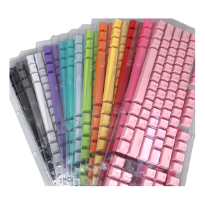 <span class=keywords><strong>Double</strong></span>-shot PBT đầy màu sắc keycaps với mờ chữ 104 phím đóng phông chữ Bàn Phím Cơ khí Keycaps - Product Image 2