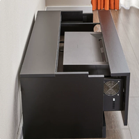 Armoire électrique rétractable pour téléviseur laser avec fonction de mémoire Pan-Tilt à focale ultra-courte et kit de matériel personnalisable