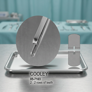 Pince à greffe vasculaire COOLEY en acier, manuelle - Product Image 3