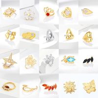 Bijou de piercing corporel sans filetage en titane ASTM F136 Eternal Metal, avec pavé de trois zircone cubique, pour boucles d'oreilles et hélix