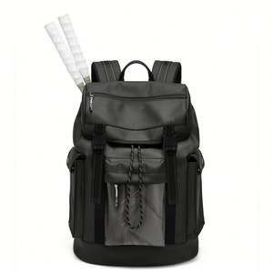 Customized logo <b>Large</b> Sports Tennis Bag Portable <b>Women</b> Racquet Shoulder <b>Backpack</b> With Water Proof Feature for Badminton Tennis - Product Image 6