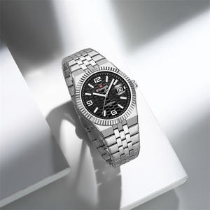 Reloj de cuarzo NAVIFORCE 9277 para hombre, con calendario, luminoso, correa de acero inoxidable, elegante reloj de pulsera para hombre, relojes masculinos. - Product Image 4