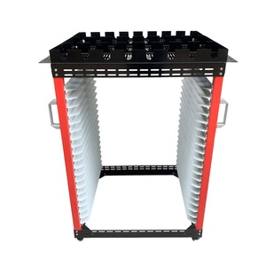 20 Schichten mit Top Box Multifunktions-Siebdruck rahmen Rack Cart - Product Image 2