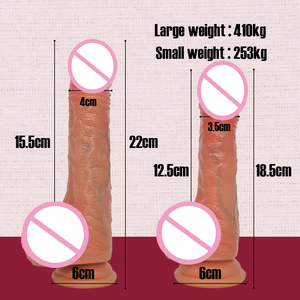 Sex Toys Liquid Silicone <strong>Dildo</strong> Double Layer Silicone Material Big <strong>Small</strong> <strong>Size</strong> Soft and Elastic Suitable for Adult Sexual Products - Product Image 2