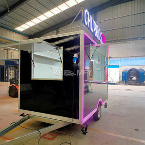 Camion de cuisine mobile de rue 2025, chariot de cuisine extérieur, camion de restauration rapide avec équipement de cuisine à vendre - Product Image 1