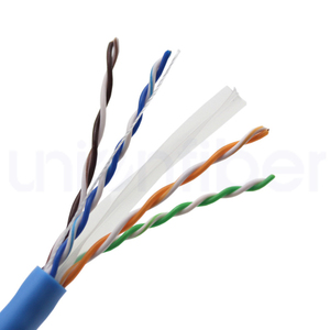 Cable <span class=keywords><strong>UTP</strong></span> CAT6 para Exteriores, <span class=keywords><strong>100</strong></span>% <span class=keywords><strong>Cobre</strong></span>, 24AWG, 4 Pares, 305M, Cable de Red Gigabit Ethernet LSZH Sólido a Granel para Comunicación Aérea y CCTV - Product Image 4